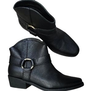 Joie leather western cowgirl style boots us 6.5-7 Eu 37